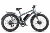 Велогибрид VOLTECO BIGCAT DUAL NEW 2023 Серый