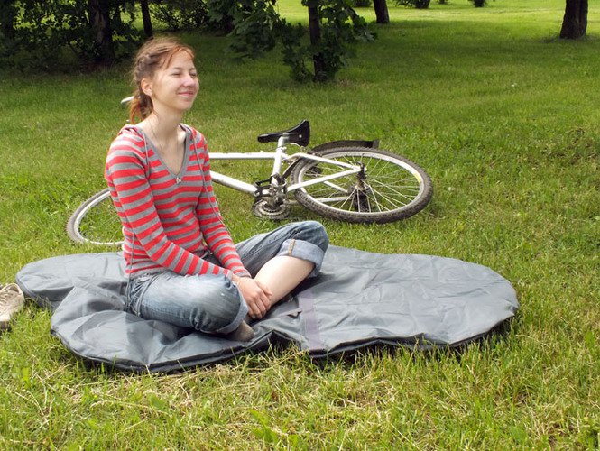 Велочехол Veloangar №28 для велосипедов 28-29" со снятым колесом