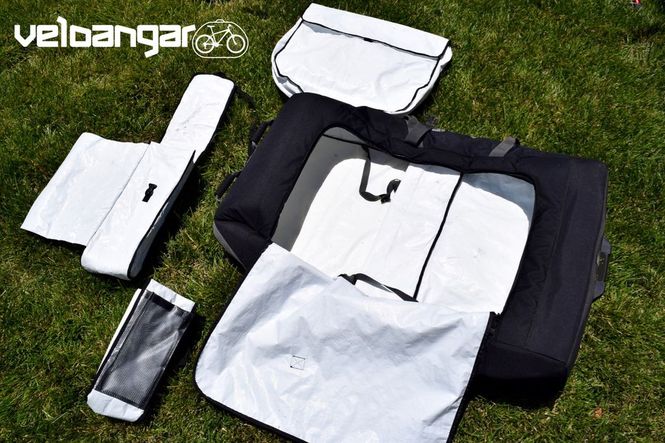 Чехол кофр для велосипеда Veloangar №7 на колёсах