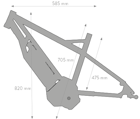 Электровелосипед Grace MX рама M