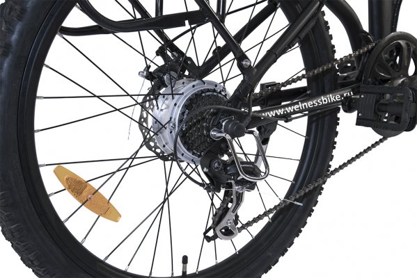 Электровелосипед WELLNESS CROSS DUAL 1000w (36v/15Ah полноприводный)