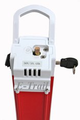 Емкость литиевого аккумулятора 10,4А для электровелосипеда E - Trail Allegro.