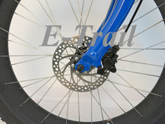 Передний гиравлический тормоз электро фатбайк