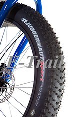 Переднее колесо фатбайк с электромотором Е-трайл