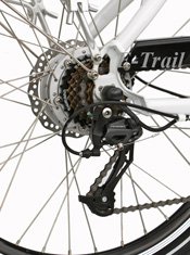 Заднее колесо с электромотором электровелосипеда E - Trail Allegro