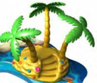 Элемент для площадки "Островок" (горка)