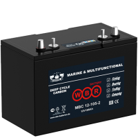 Тягово-стартерный аккумулятор MBC 12-105-2 WBR