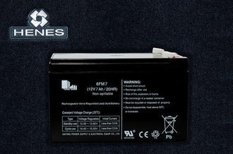Аккумулятор для детских электромобилей HENES 12V 7Ah. 591236