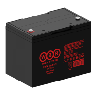 Тяговый аккумулятор EVX12-75C WBR