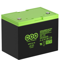 Тяговый аккумулятор WBR GPC12-75 