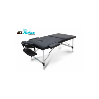 Массажный стол складной START LINE Aluminium (черный)