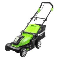 Электрическая газонокосилка GreenWorks 1200W 40 см