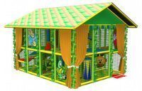 Детская игровая комната лабиринт Пчелка (для улицы с крышей)