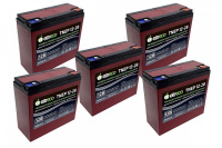 Комплект тяговых аккумуляторов Eltreco TNEP12-28 (60V23.5A/H C3)