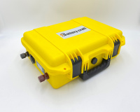 Тяговый аккумулятор 24В 100Ач Li-NMC во влагозащитном корпусе с индикацией заряда Тяговый аккумулятор 24В 100Ач Li-NMC во влагозащитном корпусе с индикацией заряда