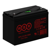 Аккумулятор WBR GPLI 12.8V-100K (12В 100Ач) LiFePo