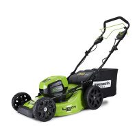 Аккумуляторная самоходная газонокосилка GreenWorks Pro 60V Max-Volt DigiPro 46 см