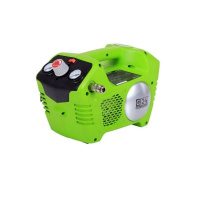 Аккумуляторный воздушный компрессор с 2л ресивером Greenworks G-24V