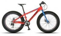 Фэтбайк / fatbike Totem 2017 T16B802B, размер рамы 13", красно-синий, подростковый, колёса 24 x 4.0 Фэтбайк / fatbike Totem 2017 T16B802B, размер рамы 13", красно-синий, подростковый, колёса 24 x 4.0