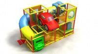 Детская игровая комната лабиринт «Автомобильчик»
