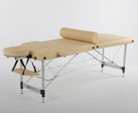 Складной массажный стол ErgoVita Classic Alu бежевый