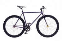 The Foxtrot Pure Fix. Матовая фиолетовая рама с черными колесами