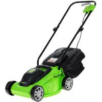 Электрическая газонокосилка GreenWorks 1200W 32 см