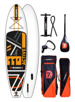 Надувной SUP борд D7 BOARDS 11'0 ACTIVE MSL2 2019 С ВЕСЛОМ