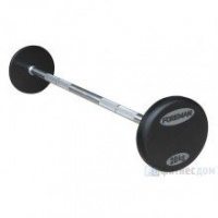 Haбop фикcиpoвaнныx штaнг в уретане FOREMAN FM/AUB-10-55KG (10-55 кг), 10 шт.