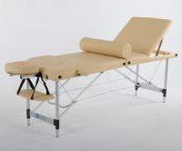 Складной массажный стол ErgoVita Classic Alu Plus бежевый