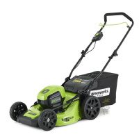 Аккумуляторная газонокосилка GreenWorks 60V PRO DigiPro 46 см