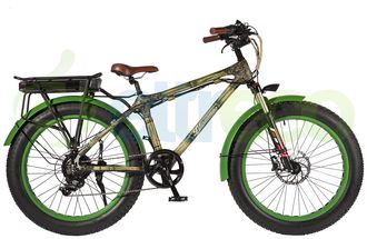 Электровелосипед (Велогибрид) Eltreco BamBoo (500w 48V/11,6 Ah), электрофэтбайк 594068