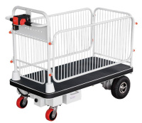 Электротележка с бортами HG-1050 (400кг)