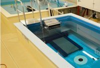 Подводная беговая дорожка с гидроприводом