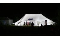 Шатер "Звезда" двойной с пологом