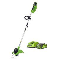 Аккумуляторный триммер Greenworks G-MAX 40V 30см (Комплект) Аккумуляторный триммер Greenworks G-MAX 40V 30см (Комплект)