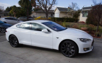 ЭЛЕКТРОМОБИЛЬ TESLA MODEL S 85 SOLID WHITE PAINT