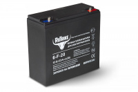 Тяговый гелевый аккумулятор RuTrike 6-F-20 (12V22A/H C20)