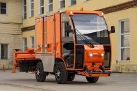 Уборочная коммунальная машина АПИСЭЛЕКТРО с электродвигателем