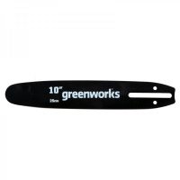 Шина цепной пилы Greenworks G-24V 25см Шина цепной пилы Greenworks G-24V 25см