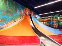 Скалодром «Вулкан» с горкой