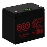 Аккумулятор WBR GPLI 12.8V-80K (12В 80Ач) LiFePo