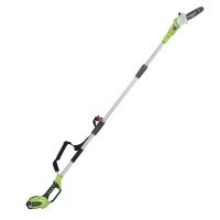 Аккумуляторный цепной высоторез/сучкорез Greenworks G-MAX 40V 20см