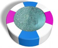 Круглый водяной батут