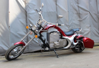 Электромотоцикл GreenCamel Chopper C200, 72V 3000W R15