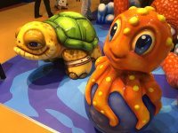 Элемент для площадки "Осьминожка"