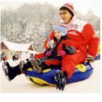 Санки надувные одноместные