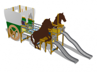 Игровой комплекс «Повозка»