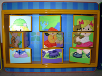 Стеновая панеь "Крутящийся пазл"