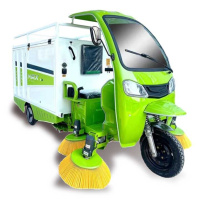 Подметально-уборочная машина электрическая SV-MAX POWER